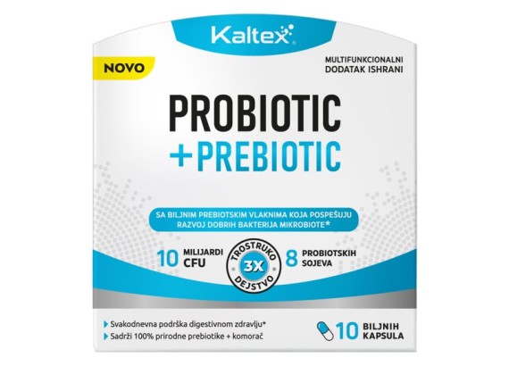Kaltex Probiotic + Prebiotic 10 biljnih kapsula