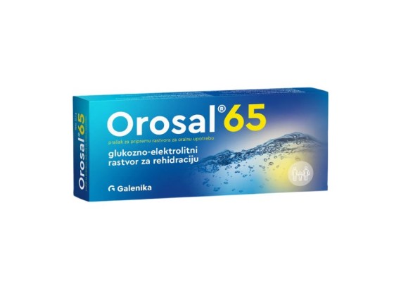 Orosal 65, prašak za pripremu rastvora za oralnu upotrebu 6,5 grama