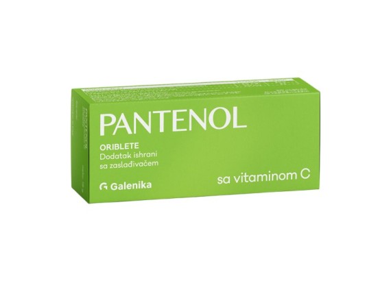 Pantenol sa vitaminom C 20 oribleta 