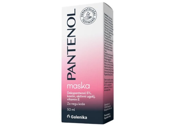 Pantenol maska za lice 50 ml
