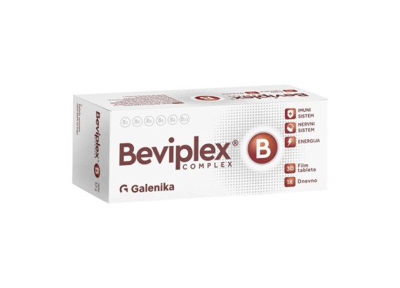 Beviplex B complex 30 film tableta