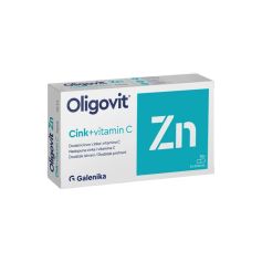 Oligogal Zn + vitamin C 30 kapsula