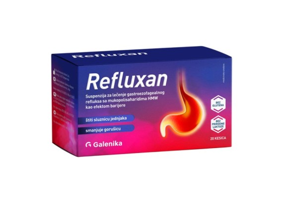 Refluxan suspenzija 20 kesica