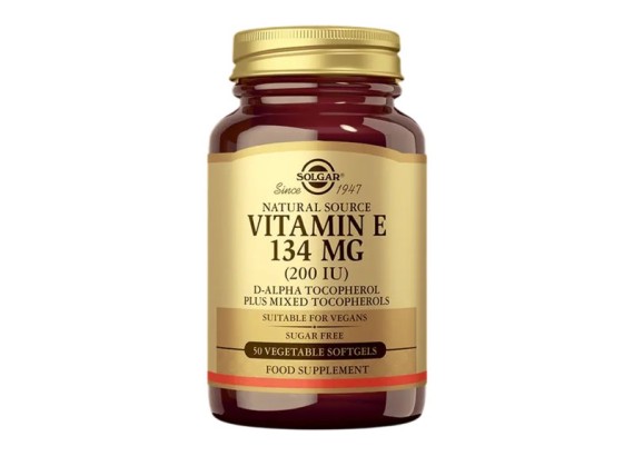 Solgar vitamin E 134 mg (200 IU) 50 vegan kapsula