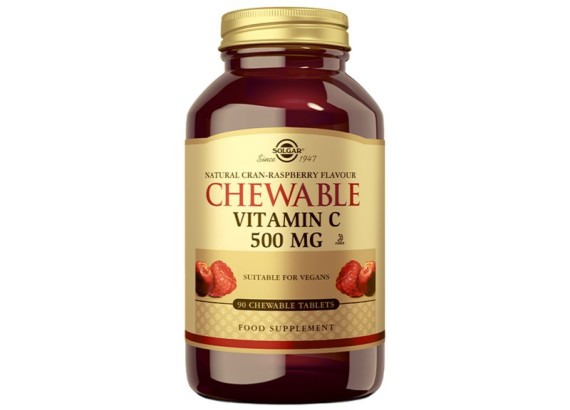 Solgar Vitamin C 500 90 tableta za žvakanje