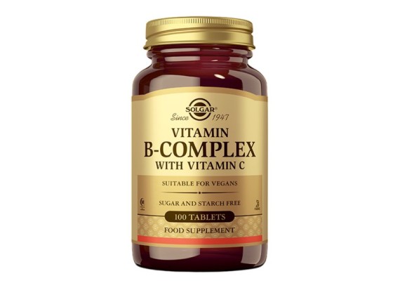 Solgar B complex + vitamin C 100 tableta