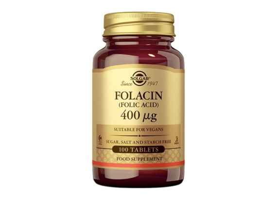 Solgar Folacin 400 mcg 100 tableta