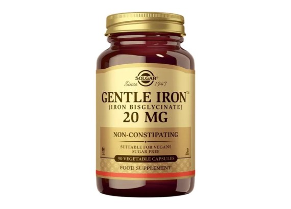 Solgar Gentle Iron 20 mg 90 kapsula