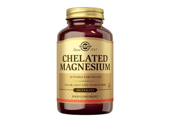 Solgar Chelated Magnesium 100 tableta
