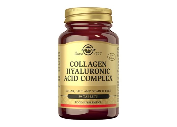 Solgar Collagen Hyaluronic acid complex 30 tableta