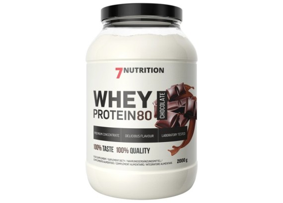 7Nutrition WHEY PROTEIN 80 čokolada 2 kg