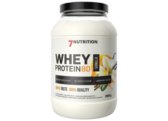 7Nutrition WHEY PROTEIN 80 vanila 2 kg