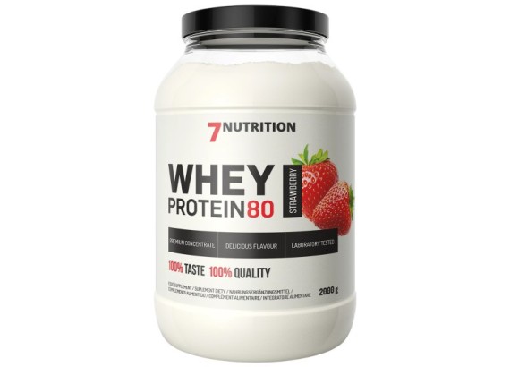 7Nutrition WHEY PROTEIN 80 jagoda 2 kg