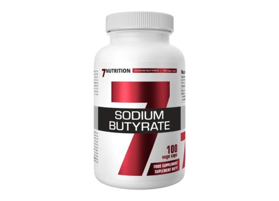 7Nutrition SODIUM BUTYRATE 580 mg 100 vege kapsula