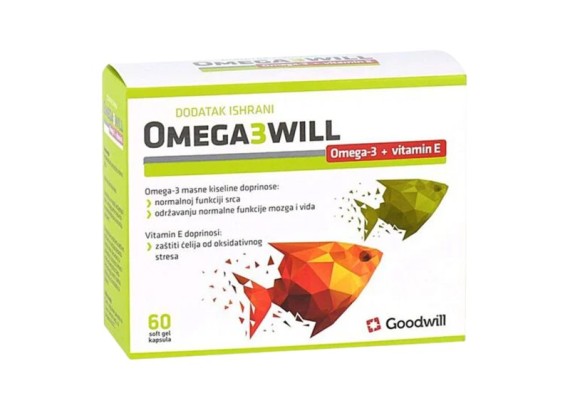 Goodwill Omega3will 60 gel kapsula