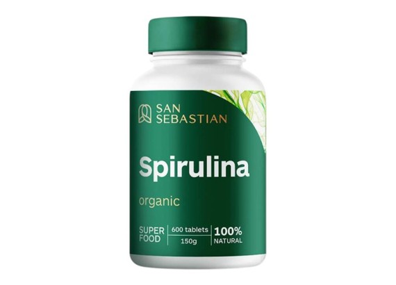 San Sebastian Spirulina 600 tableta