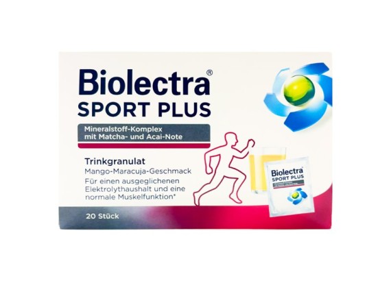 Biolectra Sport Plus šumeće granule 20 kesica