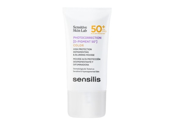 Sensilis Photocorrection (D-pigment 50+), tonirana pena SPF 50+, 40 ml