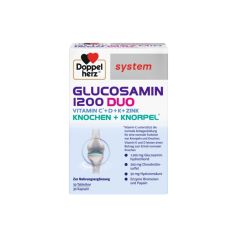 DOPPEL HERZ System Glukosamin 1200 DUO 30 tableta + 30 kapsula