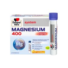 DOPPEL HERZ System Magnezijum 400 Liquid 30 ampula