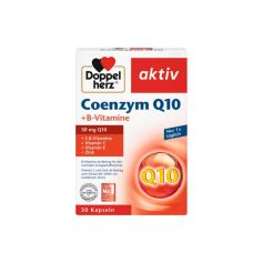 DOPPEL HERZ Aktiv Coenzym Q 10 + B-Vitamin 30 kapsula