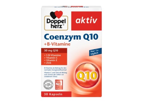 DOPPEL HERZ Aktiv Coenzym Q 10 + B-Vitamin 30 kapsula