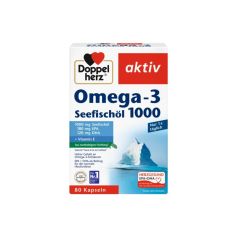 DOPPEL HERZ Aktiv Omega 3  1000  80 kapsula