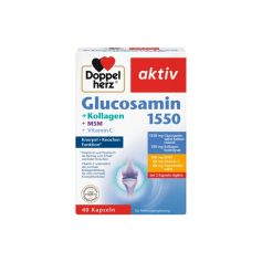 DOPPEL HERZ Aktiv Glukozamin 1550 40 kapsula