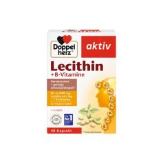 DOPPEL HERZ Aktiv Lecithin+ B 40 kapsula