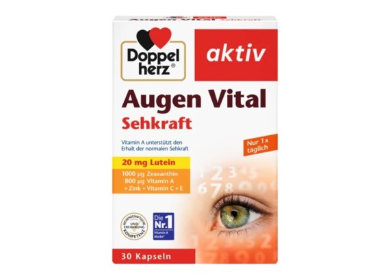 DOPPEL HERZ Aktiv Vitamini za oči 30 kapsula