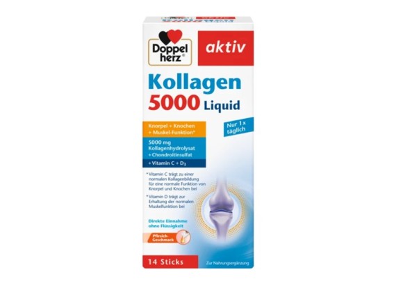DOPPEL HERZ Aktiv Kollagen 5000 Liquid 14 kesica