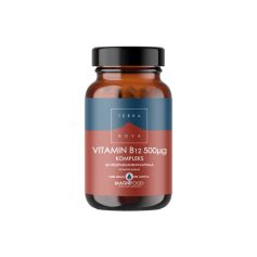 TerraNova Vitamin B12 500 mcg kompleks 50 vege-kapsula