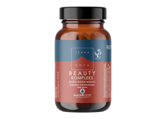 TerraNova Beauty kompleks kosa-koža-nokti 50 vege-kapsula