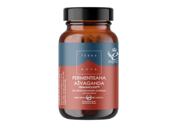 TerraNova Fermentisana Ašvaganda 50 vege-kapsula