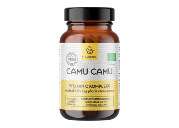 Bioandina Camu Camu Vitamin C kompleks 60 kapsula