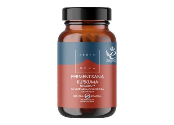 TerraNova Fermentisana Kurkuma 50 vege-kapsula