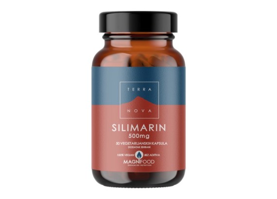 TerraNova Silimarin 500 mg 50 vege-kapsula