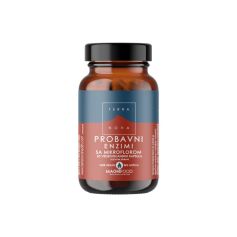 TerraNova Probavni enzimi + mikroflora kompleks 50 vege-kapsula