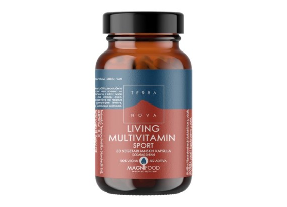 TerraNova Living Multivitamin Sport 50 vege-kapsula