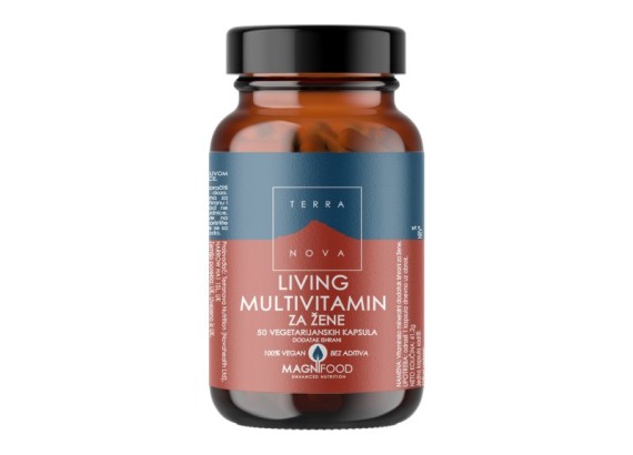 TerraNova Living Multivitamin za Žene 50 vege-kapsula