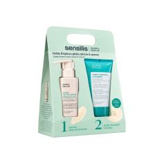 Sensilis set za dvostruko čišćenje kože - Succinic Jelly Oil Cleanser 150 ml + Purify Essential Cleanser 200 ml