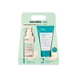 Sensilis set za dvostruko čišćenje kože - Succinic Jelly Oil Cleanser 150 ml + Purify Essential Cleanser 200 ml