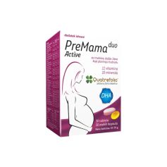 PreMama Duo Active 30 tableta + 30 mekih kapsula