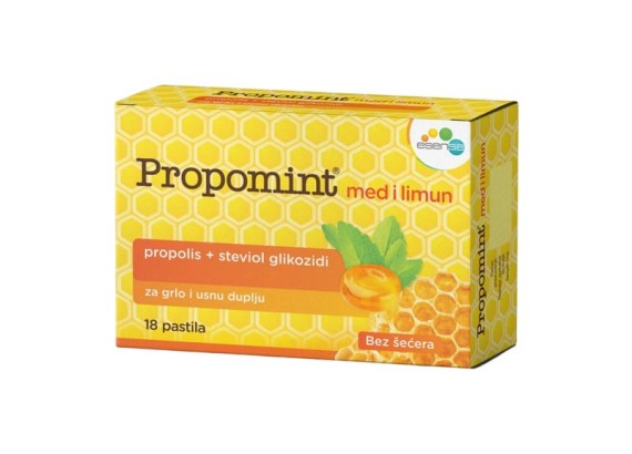 Propomint med i limun 18 pastila