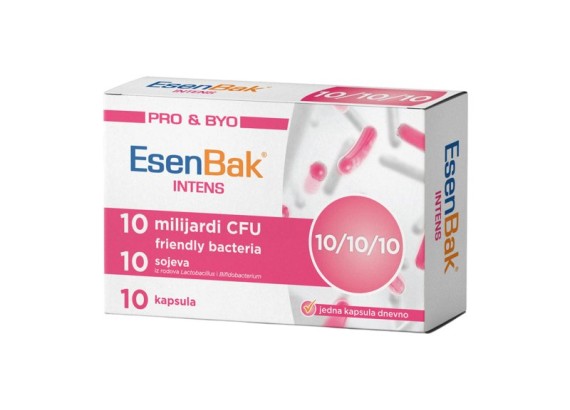 EsenBak INTENS 10 kapsula