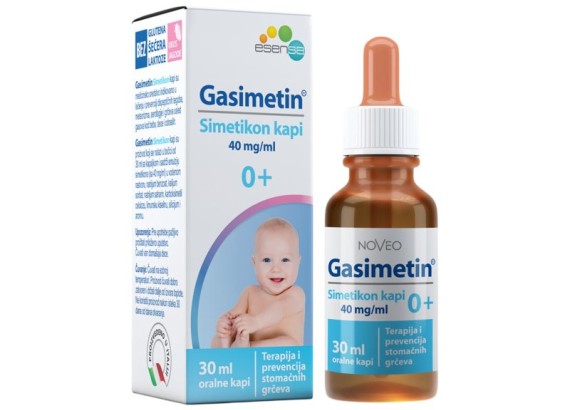 Gasimetin Simetikon kapi 0+, 30 ml