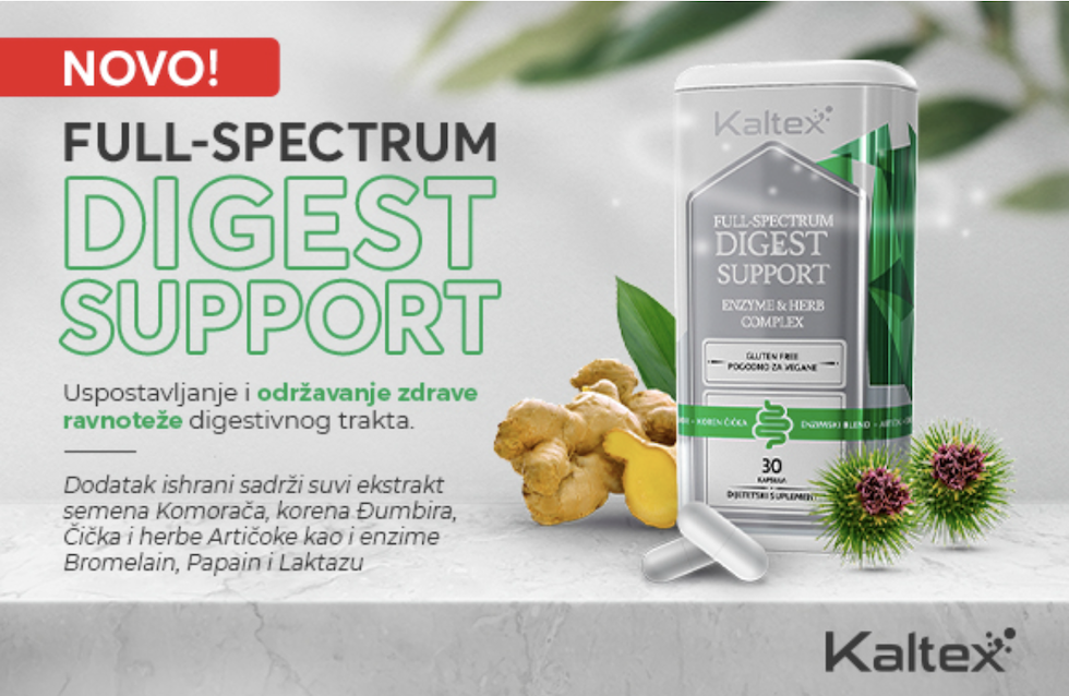 Zlatni enzimi DIGEST SUPPORT-a u borbi protiv bolesti modernog doba